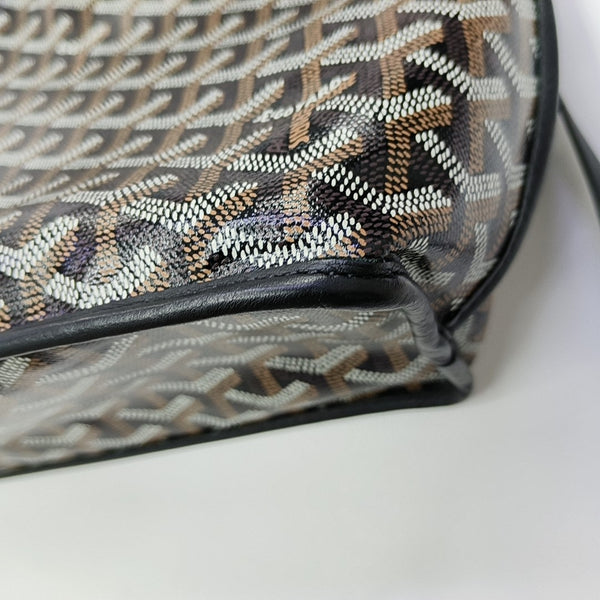 Anjou Mini Coated Canvas Black