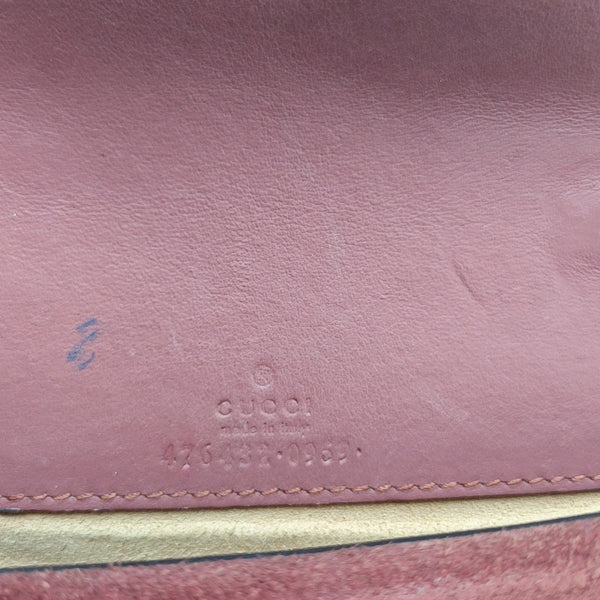 Dionysus Super Mini Monogram Coated Canvas Beige