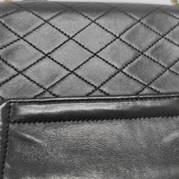 NOLITA Mini Quilted Lambskin Black