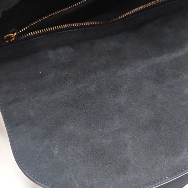 Authenticated pre-owned Lady Dior Medium Cannage Calfskin Black - Tote Bag at Looply