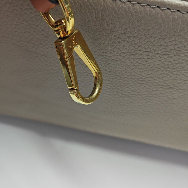 ON MY SIDE MM Monogram Calfskin Gray