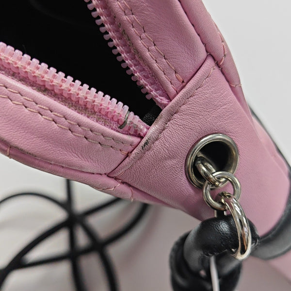 CAMBON Medium Quilted Calfskin Pink