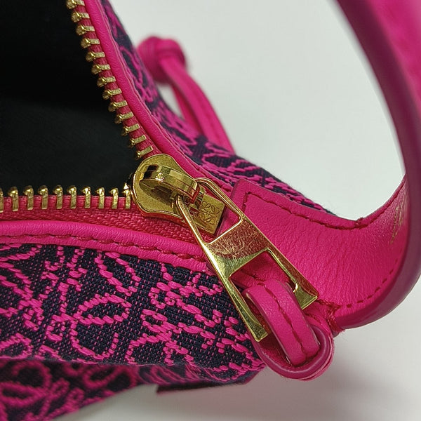 Monogram Canvas Top Handle Bag Pink