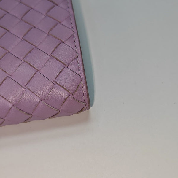 Calfskin Clutch Purple