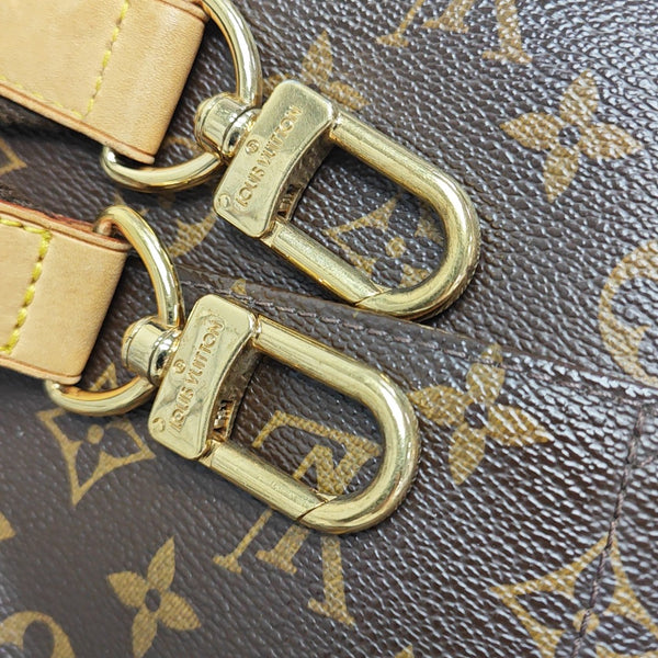 ICARE Monogram Coated Canvas Brown