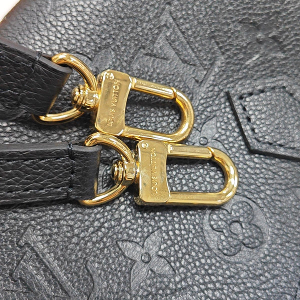 SPEEDY Nano Monogram Calfskin Black