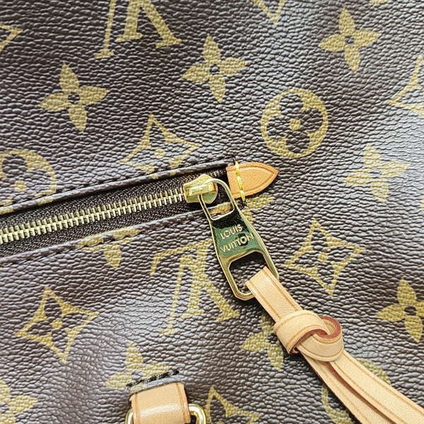 IENA PM Monogram Coated Canvas Brown