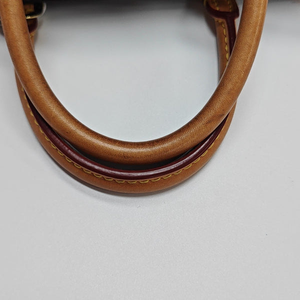 SAC PLAT BB Monogram Coated Canvas Brown