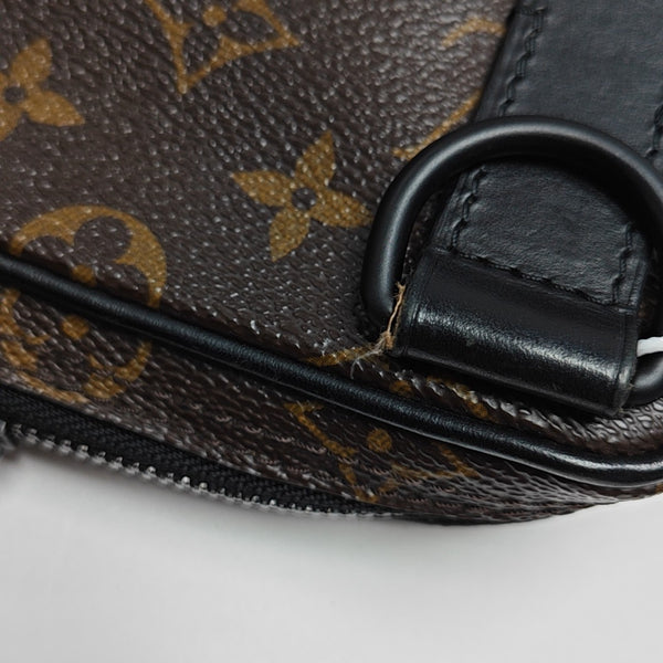 TROUSSE TOILETTE Monogram Coated Canvas Brown