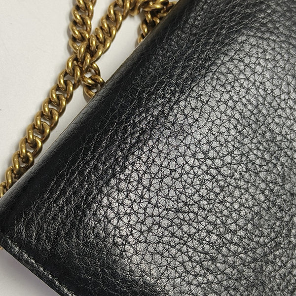 GG Marmont Mini Calfskin Black