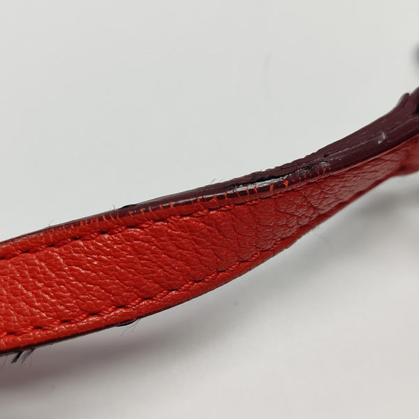 Calfskin Shoulder Bag Red