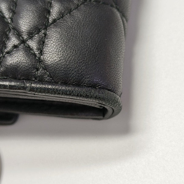 Lady Dior Small Cannage Lambskin Black