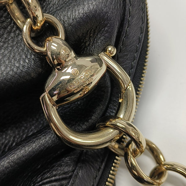 Calfskin Shoulder Bag Black