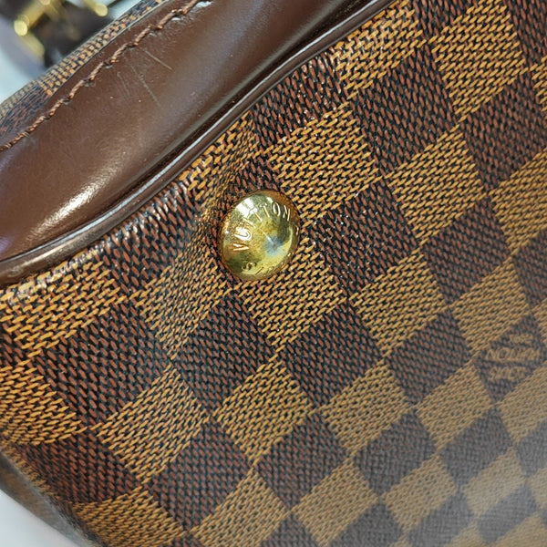 VERONA MM Damier Ebene Coated Canvas Brown