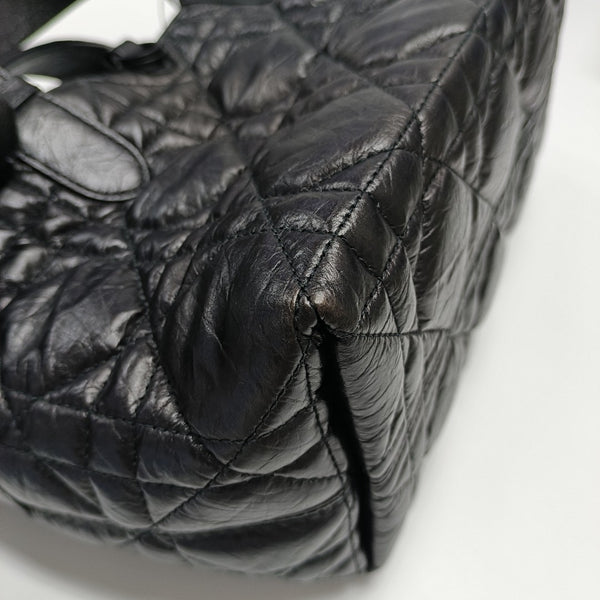 Toujours Small Cannage Calfskin Black