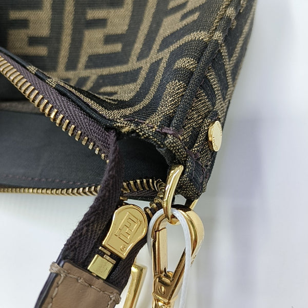 Baguette Mini Canvas Brown