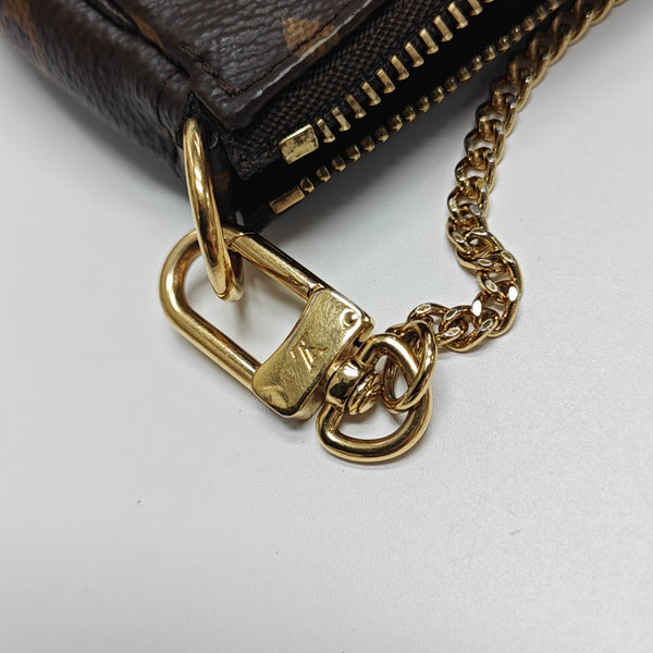 ACCESSOIRES Mini Monogram Coated Canvas Brown