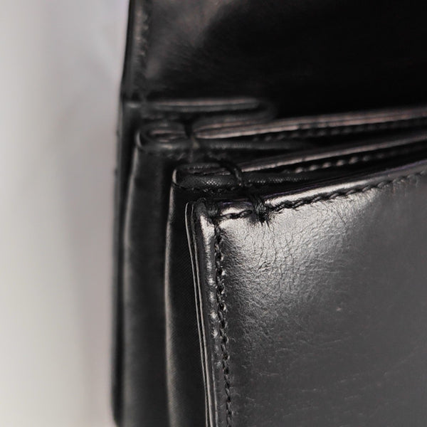 Quilted Calfskin Shoulder Bag Black