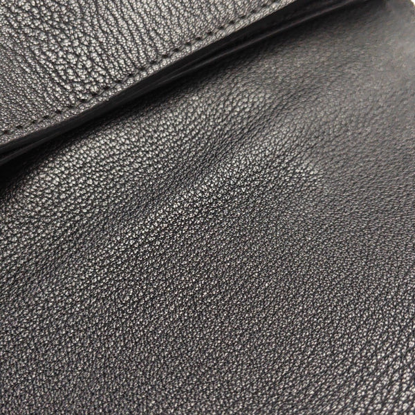 Calfskin Top Handle Bag Black