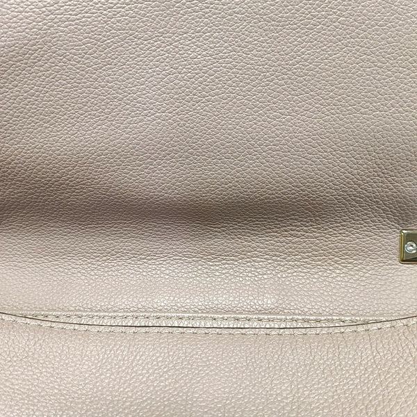 Authenticated pre-owned LOCKME Calfskin Gray - Shoulder Bag at Looply