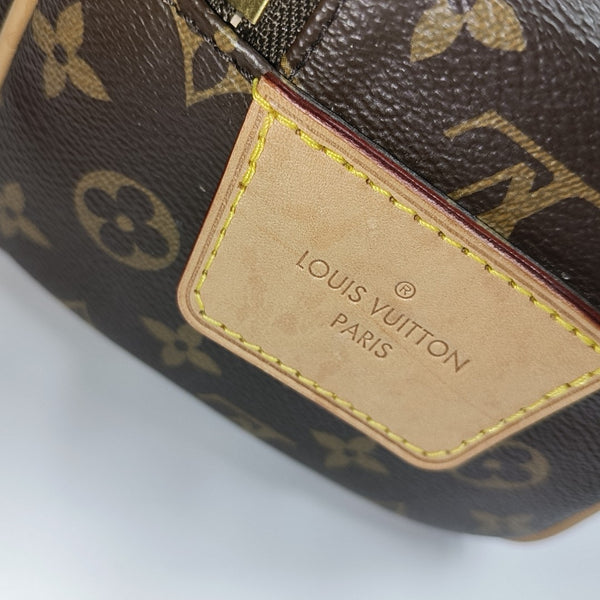 DOPP Monogram Coated Canvas Brown