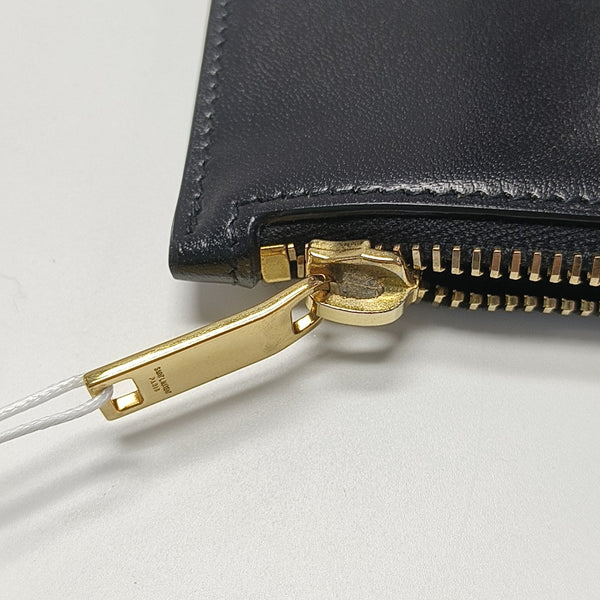 Calfskin Clutch Medium Black