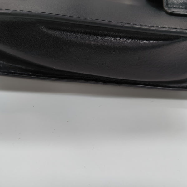 Calfskin Belt Bag Black