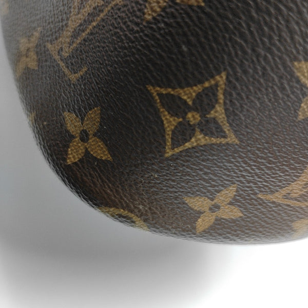 NICE Monogram Coated Canvas Brown