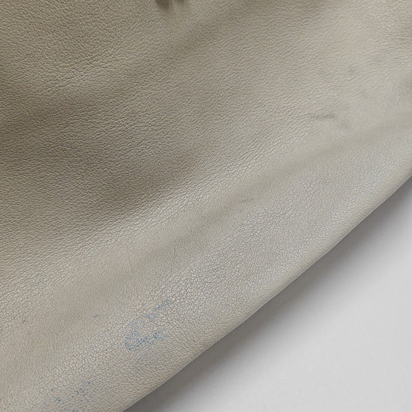Calfskin Top Handle Bag White