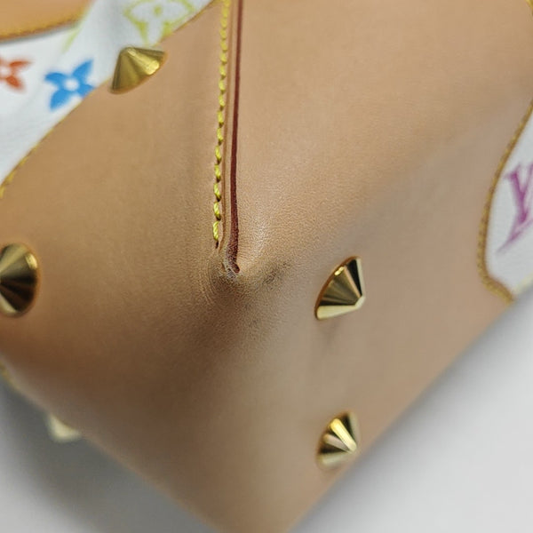 LV × TM JUDY MM Monogram Coated Canvas White
