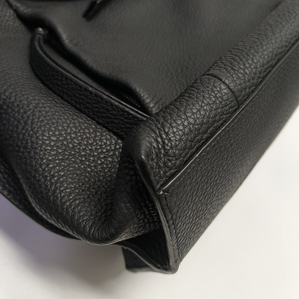 Calfskin Backpack Black