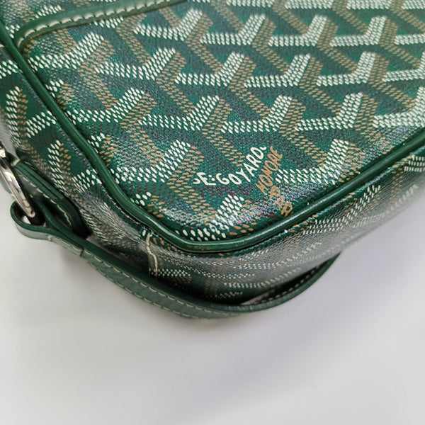 Cap-Vert PM Coated Canvas Green