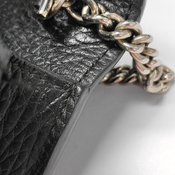 Authenticated pre-owned Dionysus Super Mini Calfskin Black - Shoulder Bag at Looply
