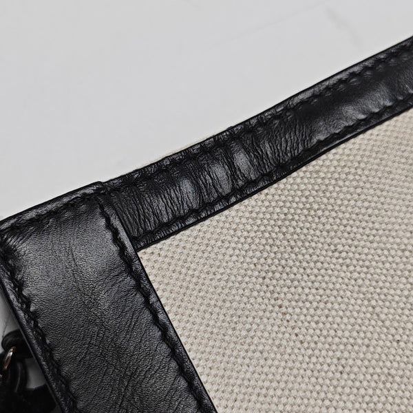 Pochette Medium Canvas Beige