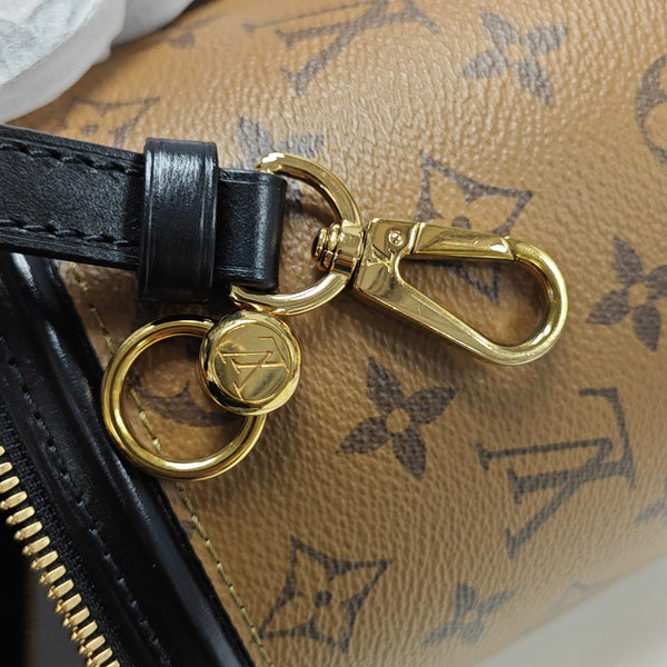 CANNES PM Monogram Coated Canvas Brown