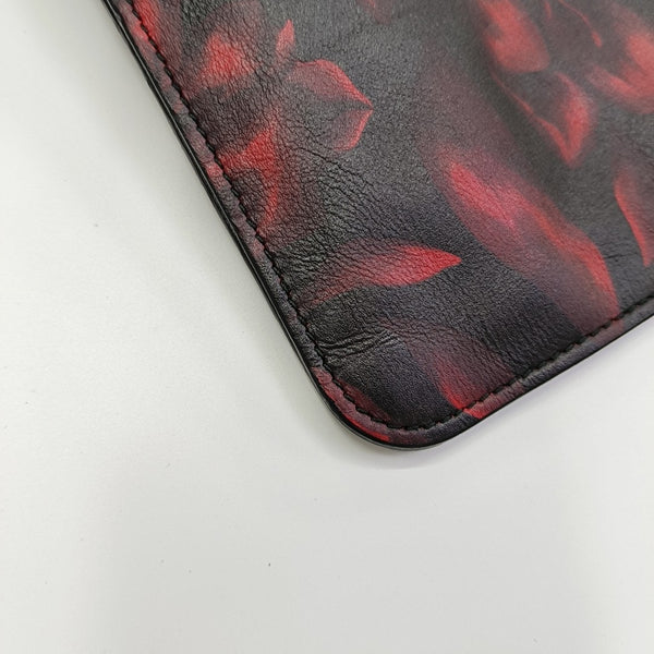 Calfskin Clutch Red