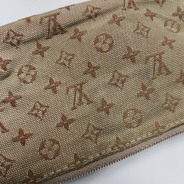 ANNE SOPHIE Monogram Canvas Beige