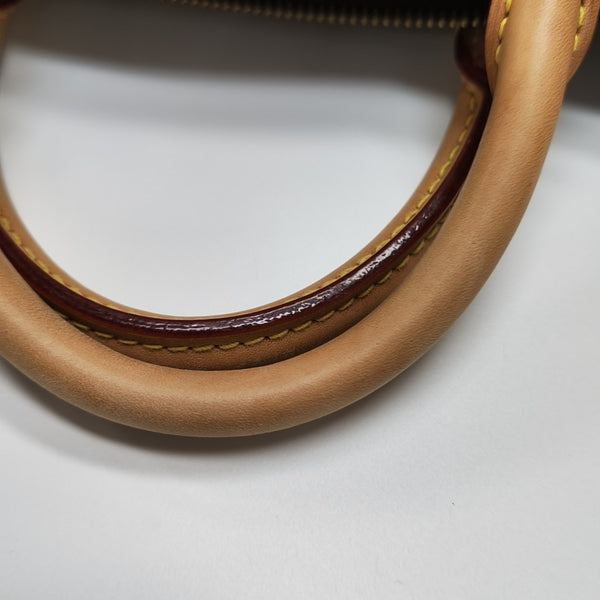 SPEEDY 30 Monogram Coated Canvas Brown