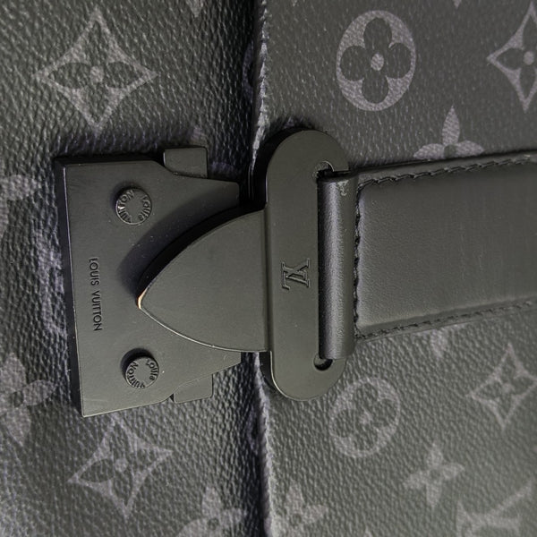 S-CAPE Monogram Coated Canvas Black