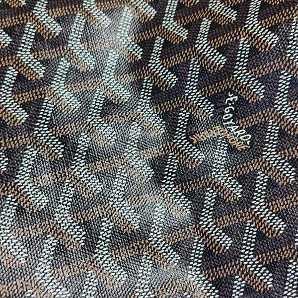 Saint Léger Coated Canvas Brown
