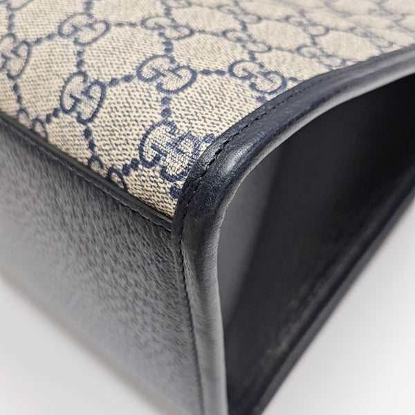 Retro Medium Monogram Coated Canvas Beige