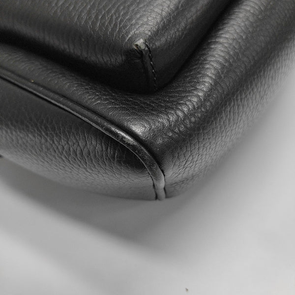 Calfskin Backpack Black
