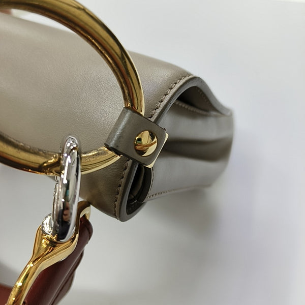 Chloé C Small Calfskin Gray