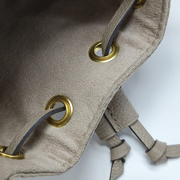 NOÉ Nano Monogram Calfskin Gray