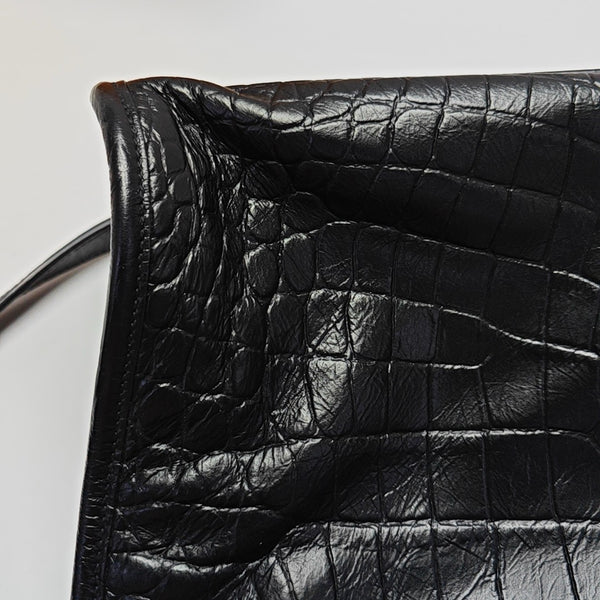 NIKI Large Calfskin Black