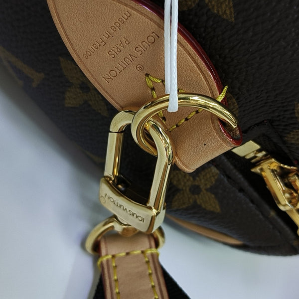 SPEEDY 20 Monogram Coated Canvas Brown