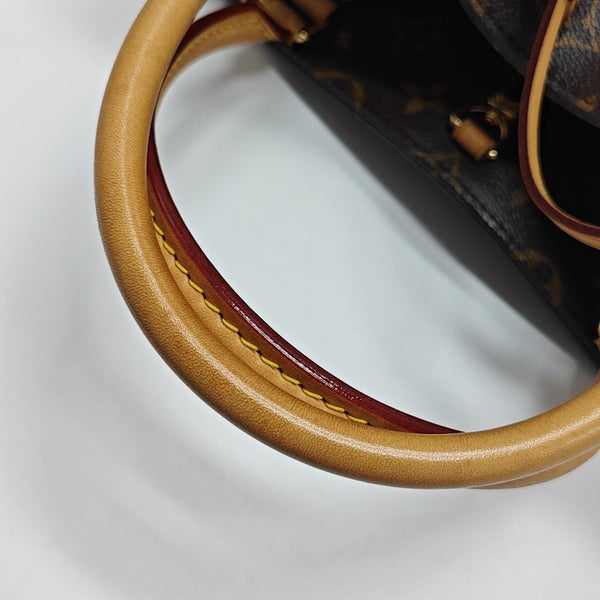 MONTAIGNE Monogram Coated Canvas Brown