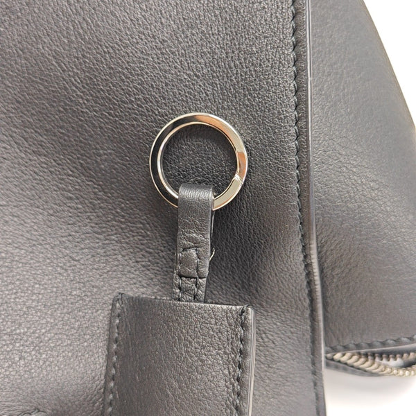 DOWNTOWN CABAS Calfskin Black