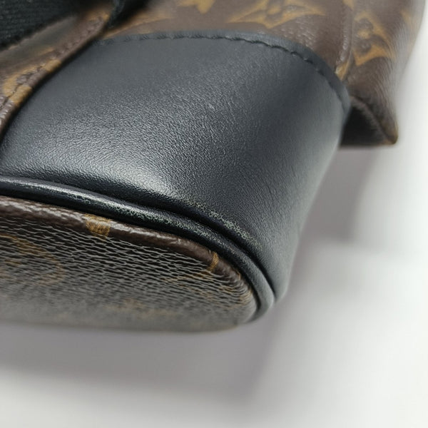 CHRISTOPHER PM Monogram Coated Canvas Brown