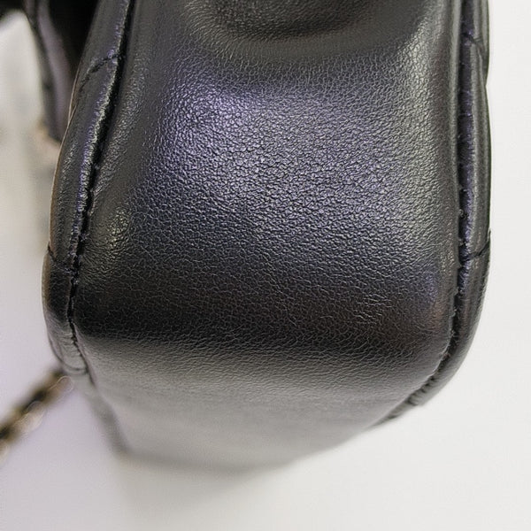 25S Quilted Lambskin Black